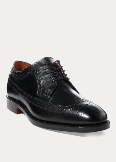 Polo Ralph Lauren Brenton Læder Wingtip Sko Herre Danmark (BRNEJ2748)